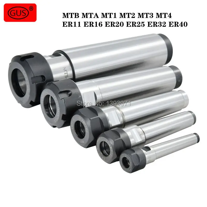 Mohr's taper handle MT ER tool handle Mohr's Holder MTB MTA MT1 MT2 MT3 MT4  ER11 ER16 ER20 ER25 ER32 ER40 M6 M10 M12 M16