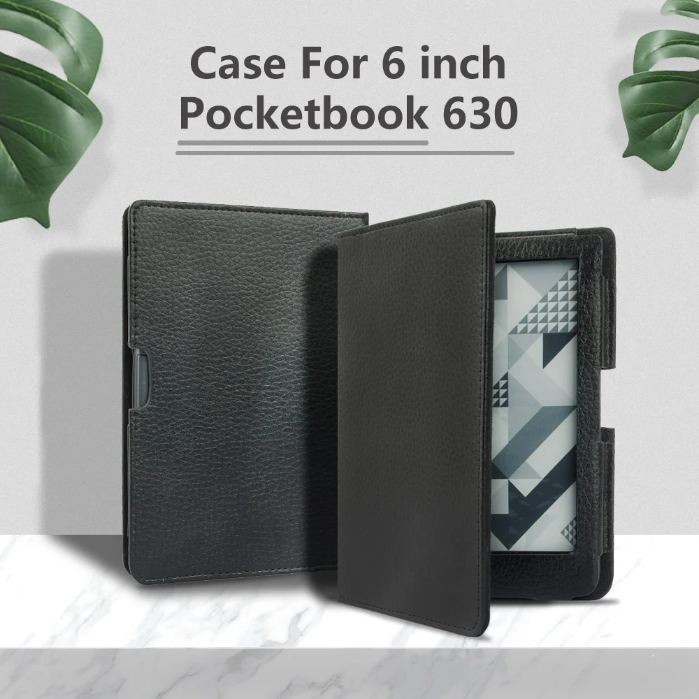 Чехол для Pocketbook 630 6 дюймов из искусственной кожи защитный чехол + пленка