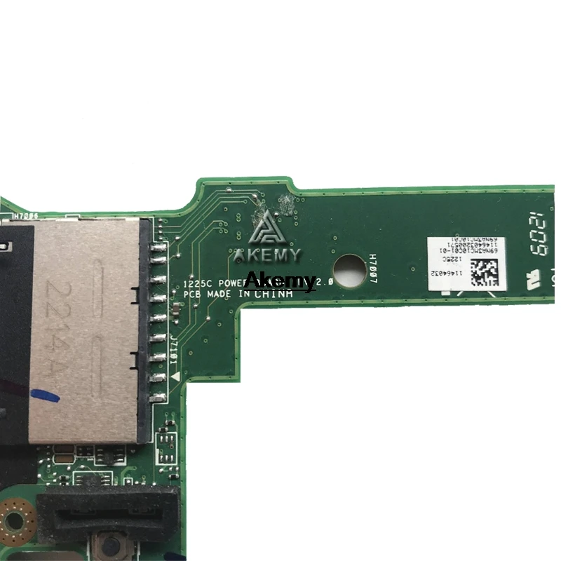 XinKaidi для Asus Eee PC 1225C плата питания Vga кнопка переключения sd плата считывателя тестирование Быстрая