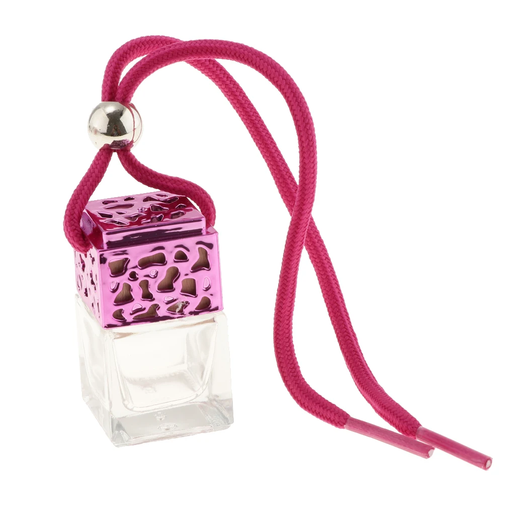Car Air Freshener Perfume Bottle Smell Odor Hanging Bottle Pendant Aroma Diffuser Air Freshener Car Accessories Gift