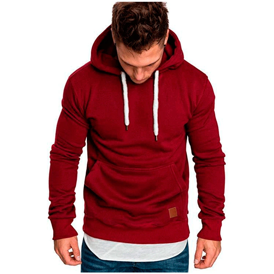 BOLUBAO 2021 Fashion Mens Hooded Sweatshirt Long Sleeve Autumn Casual Hoodies Boy Blouse Brand Solid Sweatshirts Hoodies Male