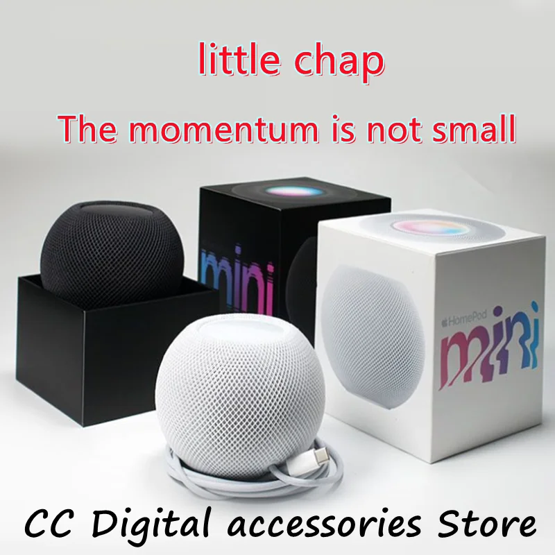 Audio bluetooth HomePod MINI intelligent Bluetooth5.0 Speaker Portable HIFI Stereo Bass Type-c Waterproof | Электроника
