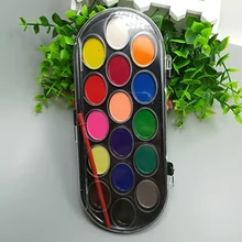 

2021 New 16-color Solid Powder Powder Set Pigment Art Supplies for Artist Painting Supplies Watercolor Paint Set Paints