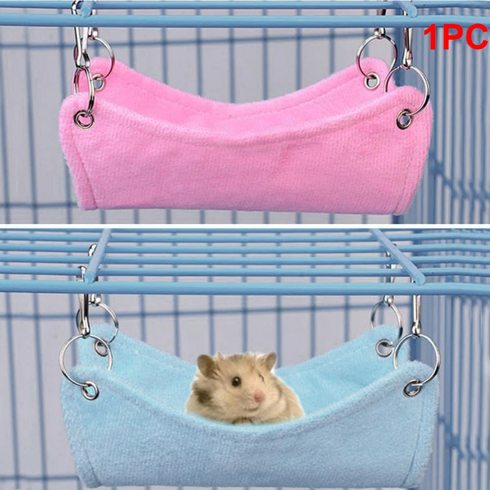 

Hammock Pet Hamster Rat Parrot Ferret Hamster Hanging Bed Cushion hamster House Cage accessories for hamsters