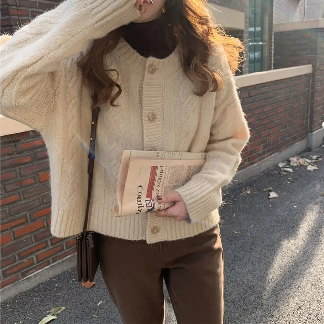 Cardigan Chaud Catimini Taille 10 Ans - Vert Anis, Occasion En Excellent état Pour Fille