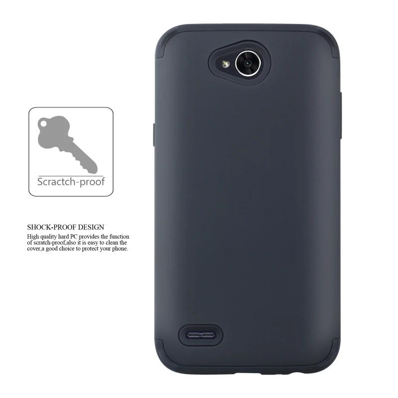 360 полная защита для Coque LG X Power 2 чехол телефона Silicon двухслойный пластиковый