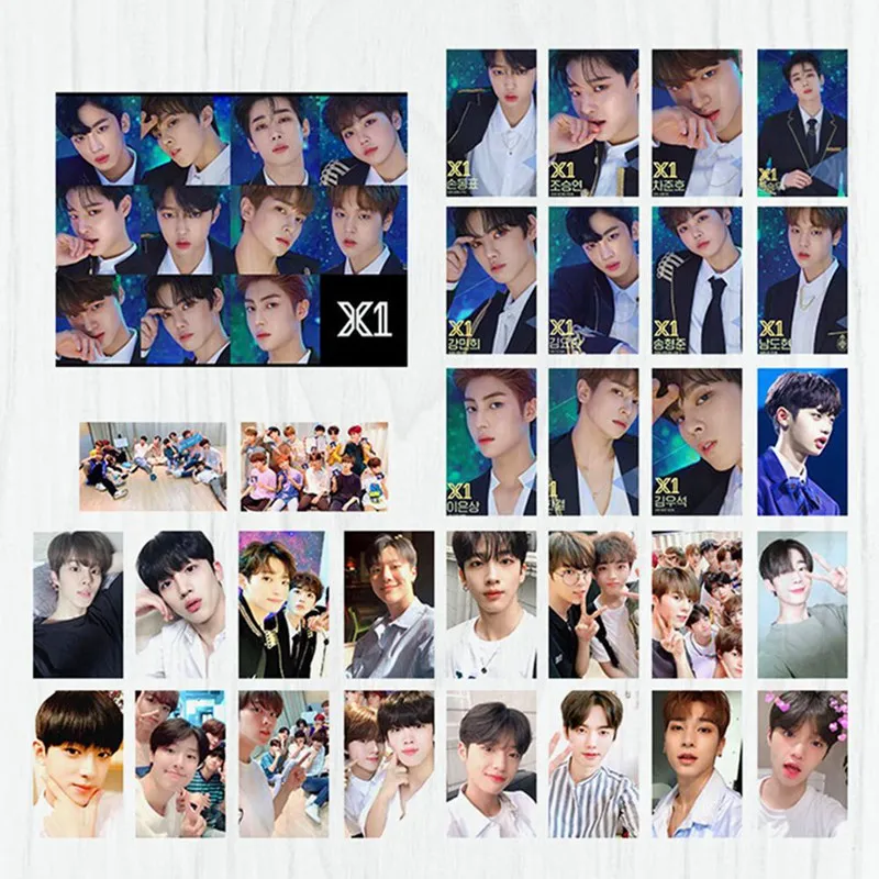 Новые 30 шт./компл. KPOP Produce101 X1 ЛОМО карта фото карты Почтовые открытки фотографии канцелярские украшения принадлежности вентилятора подарки