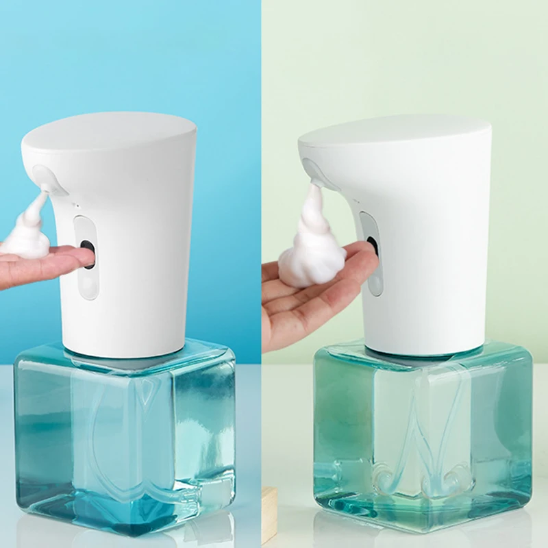 Automatic Foaming Soap Dispenser, Pressless Foam Soap Dispenser Infrared Motion Sensor, Hand Free Countertop Soap Dispensers,Wat