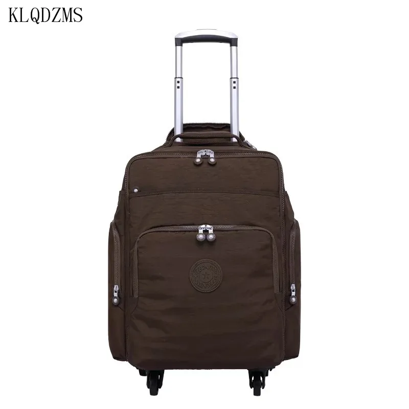 KLQDZMS Multifunction Boarding Suitcase Travel Oxford Waterproof Casters 16inch Men Large Capacity Spinner Rolling Luggage KLQDZMS Multifunction Boarding Suitcase Travel Oxford Waterproof Casters 16inch Men Large Capacity Spinner Rolling Luggage