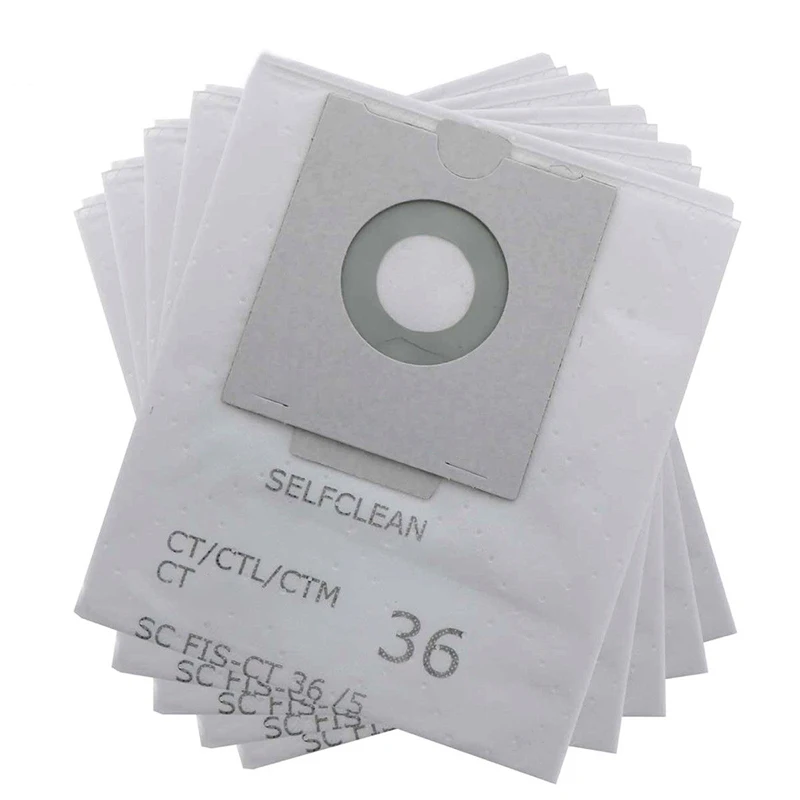 

Replacement Dust Bags Fit For Festool CT36E Dust Extracto 5 Pcs Supplies Filter