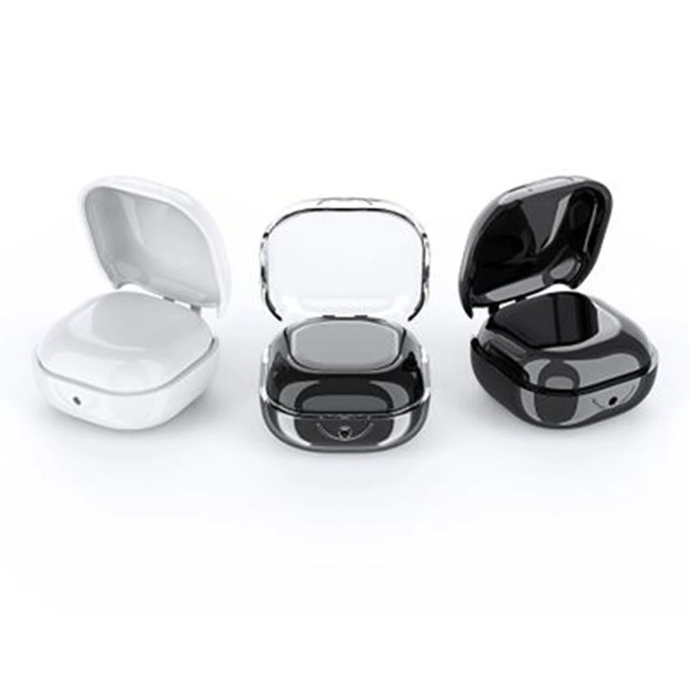 

Clear Tpu Skin Cover For Samsung Galaxy Buds Live Wireless Headset Shockproof Soft Protective Headphone Cover Shell
