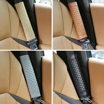 

Universal Soft Car Safety Seat Belt Harness Shoulder Strap Backpack Pad Cushion Cover Baby Chair Belts Covers Protector