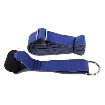

Adjustable Door Upper Leg Yoga Band Tension Band Stretch Belt With Cotton Multifunctional Yoga Belt Two-Color Yoga Stretch With