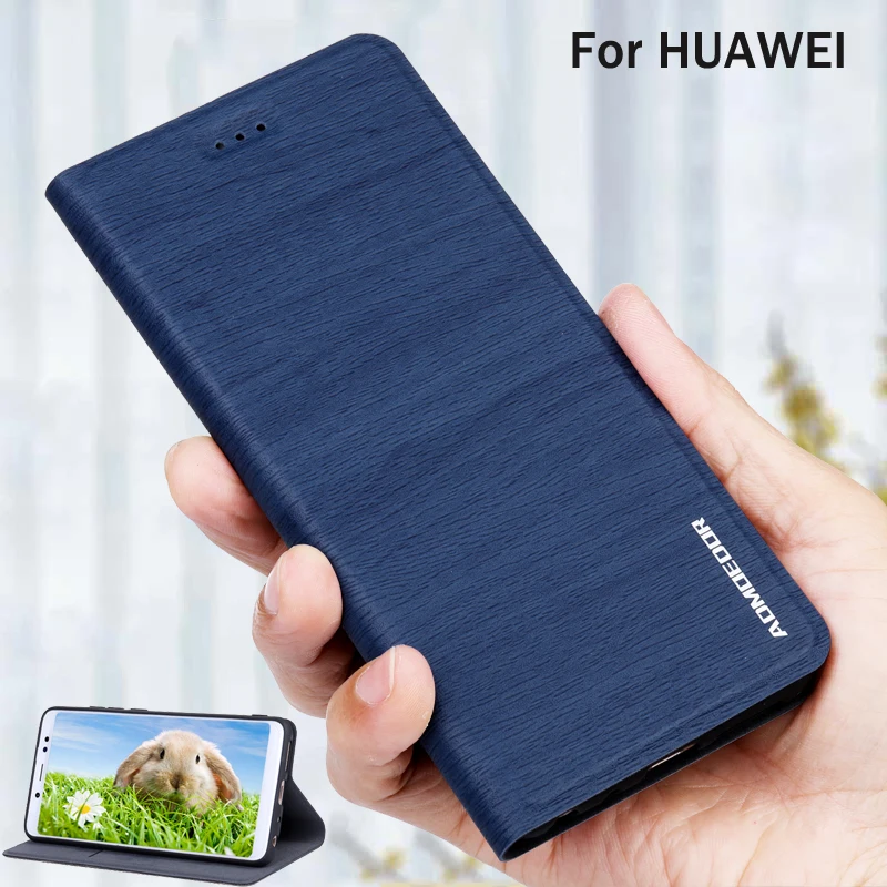 Кожаный чехол-книжка для huawei y9s/y8s/y7p/y6s/y6p/y5p/y9/y5 lite/y7/y6 prime 2018 2019 | Мобильные телефоны