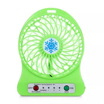 

Min Fan Portable Air Conditioner Air Cooler Table Small Handheld Fan Desk Electric Hand Usb Table Room packing without battery