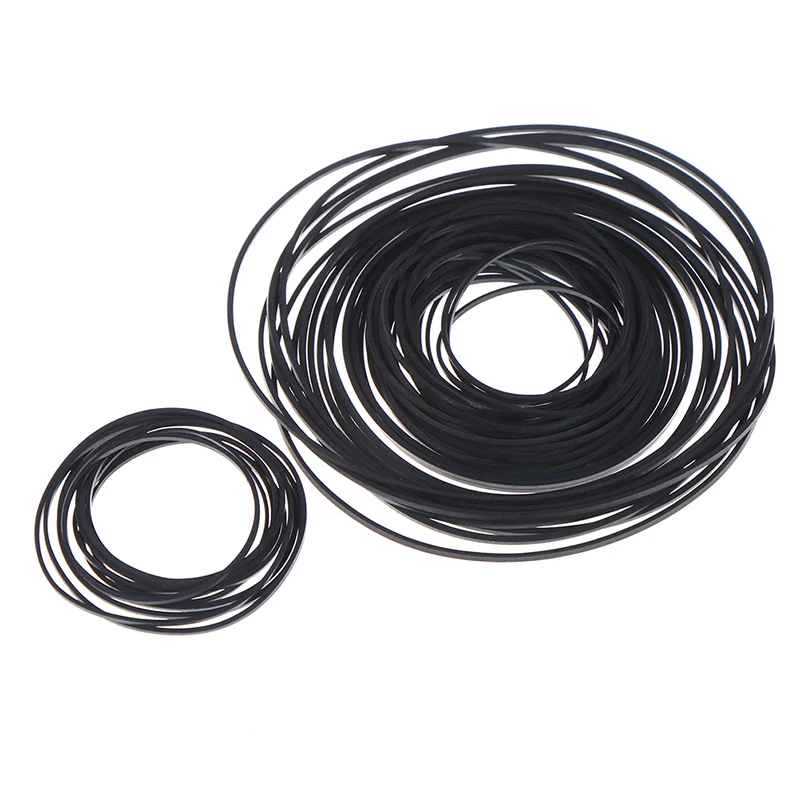 1 pack Universal Mix Cassette Tape Machine Belt New Common Belt for Recorders Walkman DVD Drive