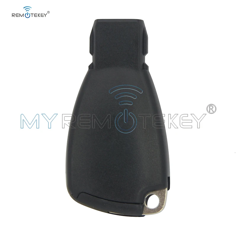 Remtekey оболочка для Smart ключа чехол для Mercedes benz C E ML класса 1998-2010 2 кнопки с держатель батареи