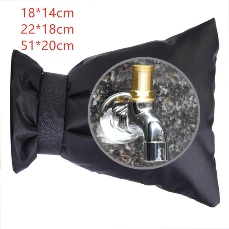 S/M/L Winter Pipe Faucet Saving Tap Sleeve Cover Outdoor Insulation Antifreeze Protector Case Stopcock Frost Protection 1pc