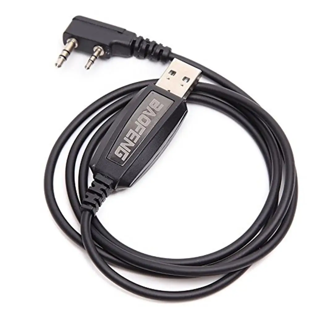 2 шт. USB Кабель для программирования Kenwood BAOFENG UV-5R BF-888s H777 RT5R RT619 RT22 RT80 TYT Ham Радио рация