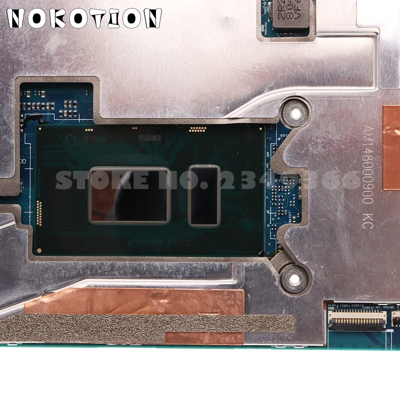 NOKOTION 01AW897 DMX3A NM-B271 For Lenovo ThinkPad X1 Tablet Evo Motherboard SR3LC I7-8550U CPU UHD 620 16G RAM
