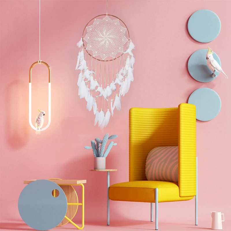 Dream Catcher Handmade Large Size Dream Catcher Room Decoration Tassel Dreamcatchers Wall Hanging Decor Kids Gift