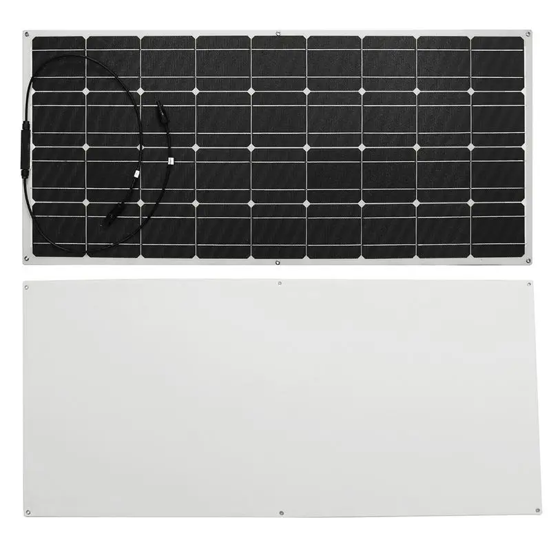 KINCO 200 Вт солнечная панель 18 в водонепроницаемая гибкая монокристаллическая Солнечная Панель зарядное устройство для наружного кемпинга аварийный свет