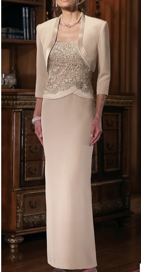 Romantische Vestidos De Novia Farsali 2019 Vestido De Madrinha Modieuze Goedkope Lace Lange Moeder Van De Bruid Jurken Met Jas Romantische Vestidos De Novia Farsali 2019 Vestido De Madrinha Modieuze Goedkope Lace Lange Moeder Van De Bruid Jurken Met Jas