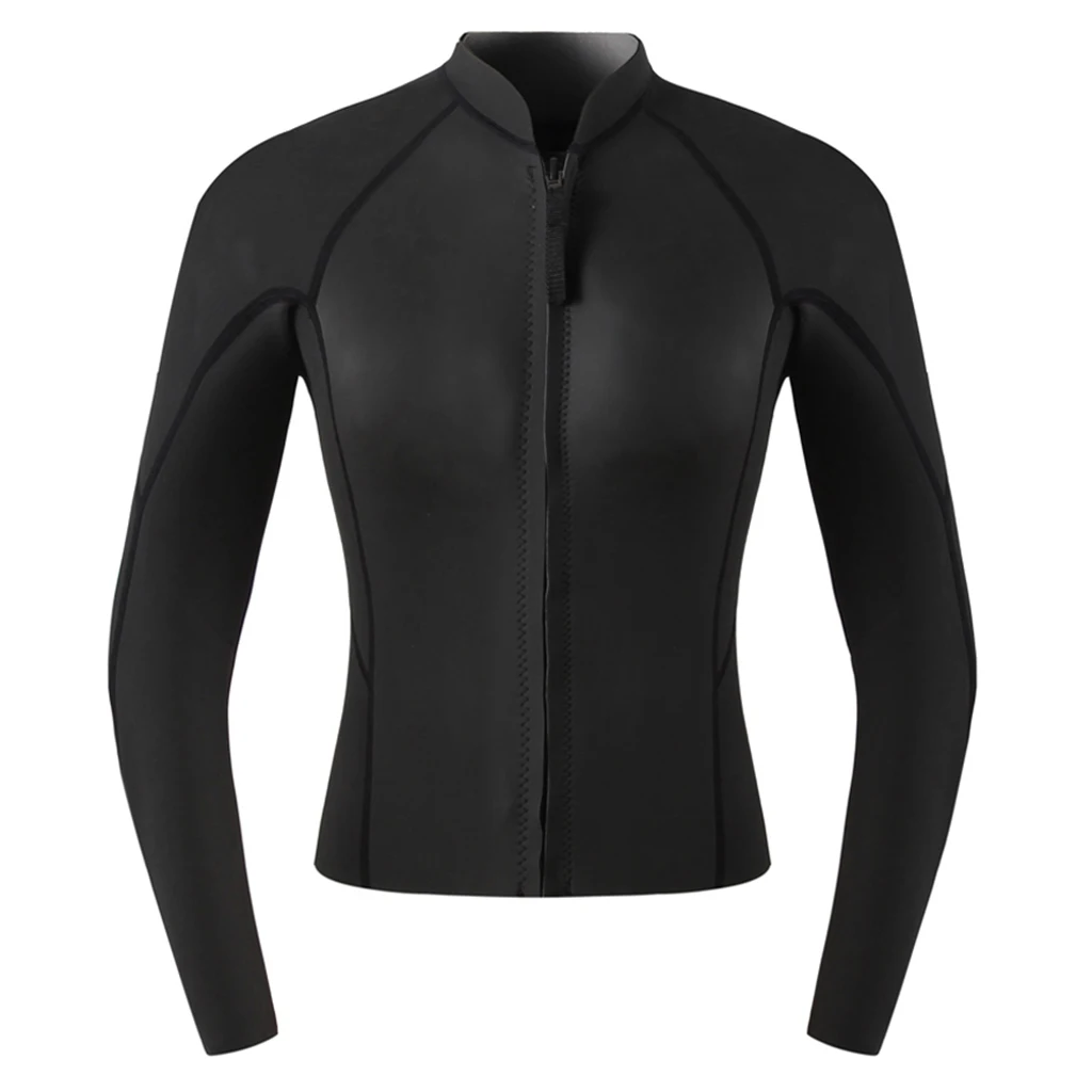

2mm Neoprene Water Sports Diving Jacket Long Sleeve Wetsuits Top Men Scuba Diving Jacket for Snorkeling Spearfishing