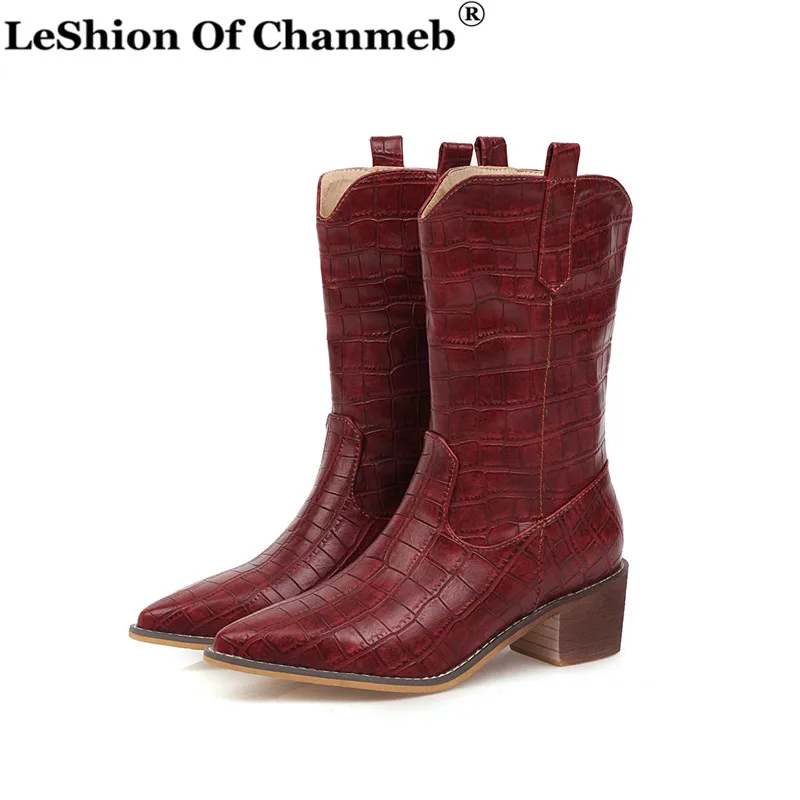 crocodile western boots