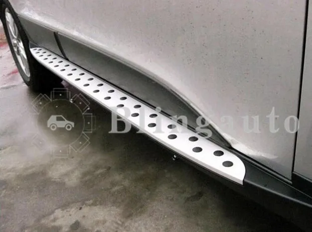 Подходит для hyundai Tucson 2010 2015 2 шт. Левая Правая Беговая доска боковые шаги nerf бар