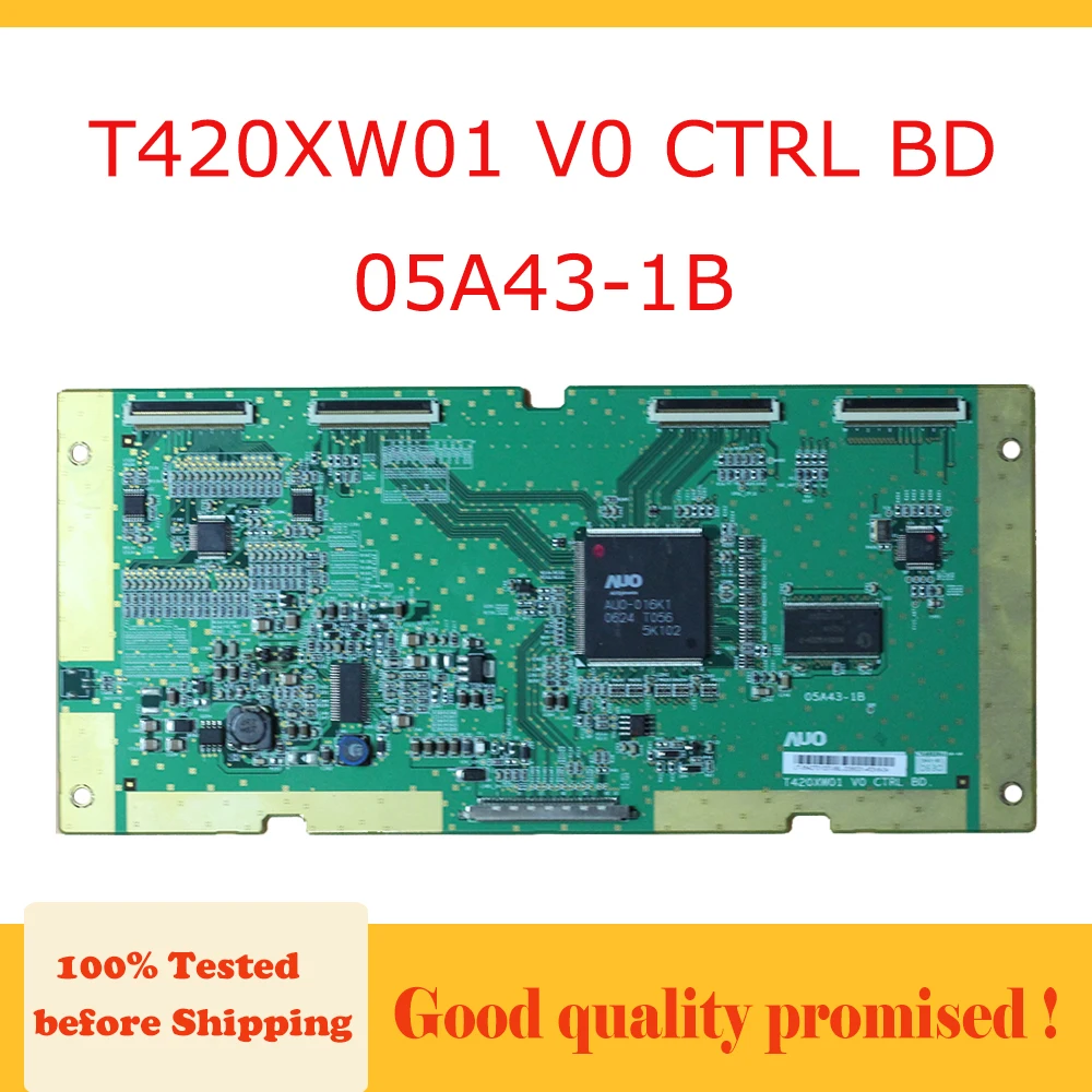 Tcon плата T420XW01 V0 CTRL BD 05A43 1B схема протестирована ТВ логическая Замена Бесплатная