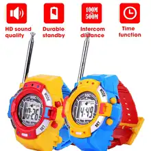 Новейшие 2 шт. умные часы рации с функцией отображения времени часы детские часы двухсторонние радиоприемники переговорные часы подарок