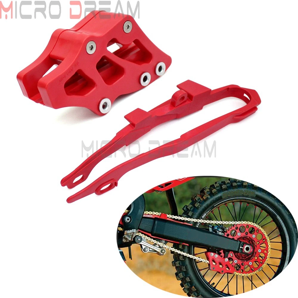 Guard Guide Kit Fit HONDA CR125R CRF450R CRF450X CRF250R Swingarm Chain Slider Guard Guide Kit Fit HONDA CR125R CRF450R CRF450X CRF250R Swingarm Chain Slider