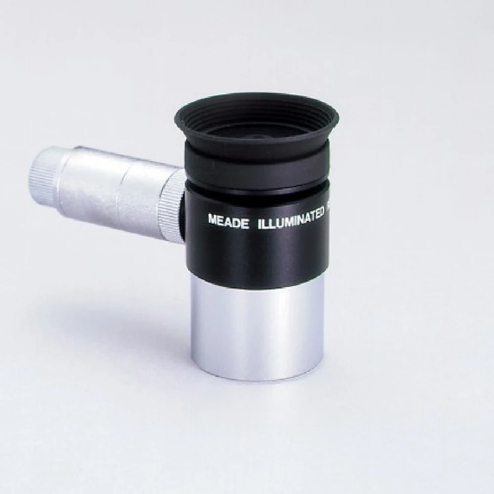 

Meade 1.25 Inch Prosso PLOSSL 9mm MA12mm Illuminated Cross Measuring Eyepiece Wireless Telescope Accessory