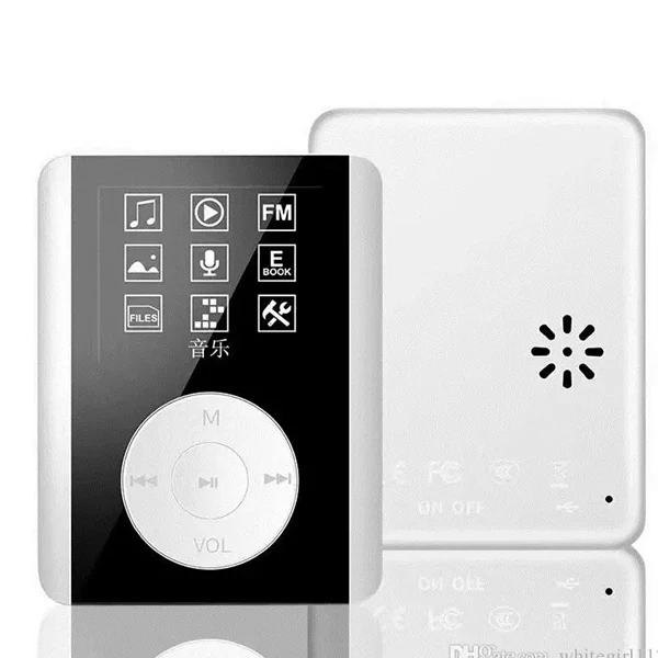 Leitor de Slot Fones de Ouvido Enviado da Itália Rádio 64gb Ebook 2gb Micro Usb Preto Branco qe 99 S0435 sd Mp4 js - 12 - Image 2