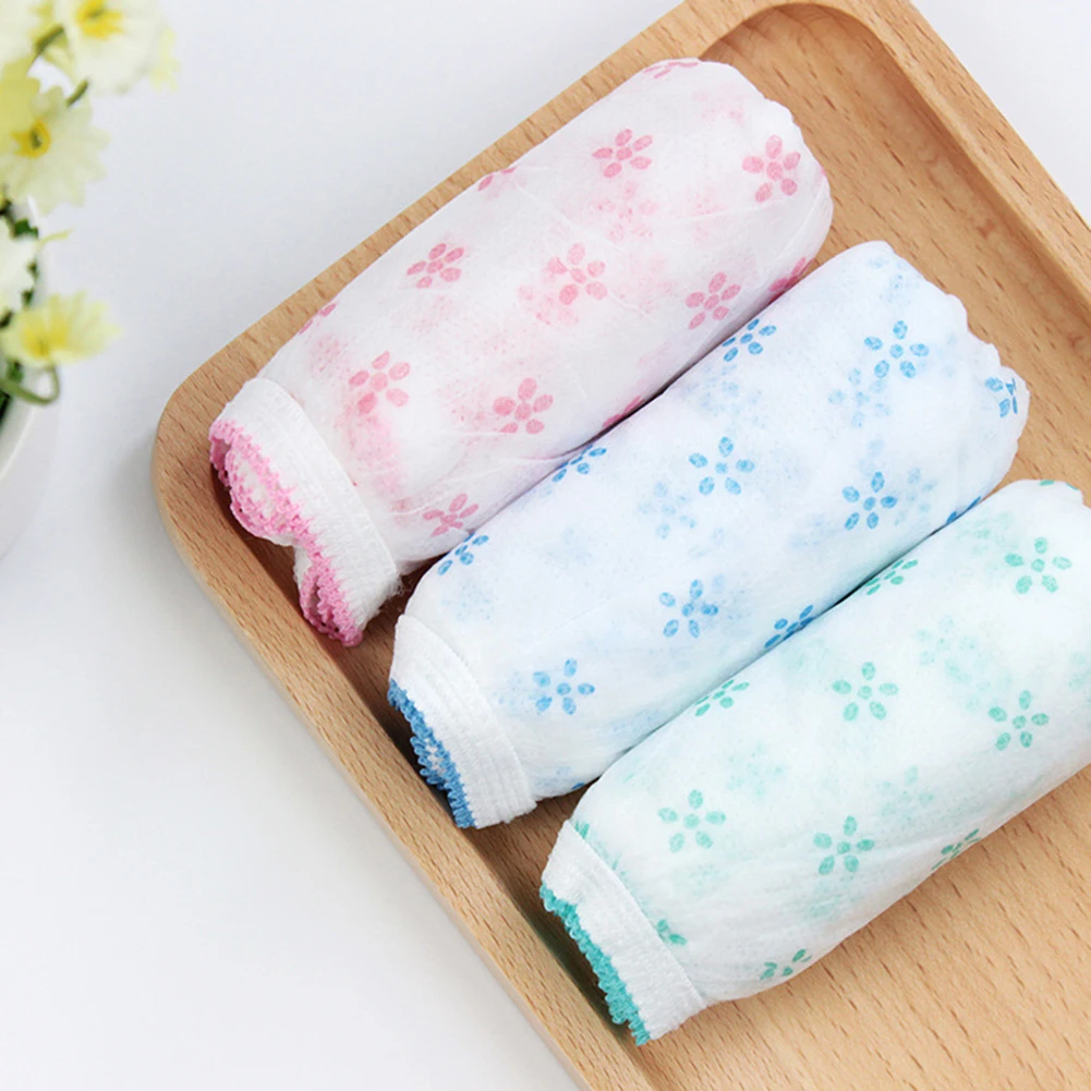 

7Pcs Disposable Non-woven Underwear Hotel Sauna Travel Essential Supplies Travel Naturally Degradable Underwear Pregnant Briefs