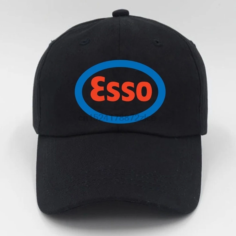 Бейсбольная кепка Esso с графическим принтом для женщин и мужчин, Регулируемая Кепка унисекс, повседневная Кепка в стиле хип-хоп, s