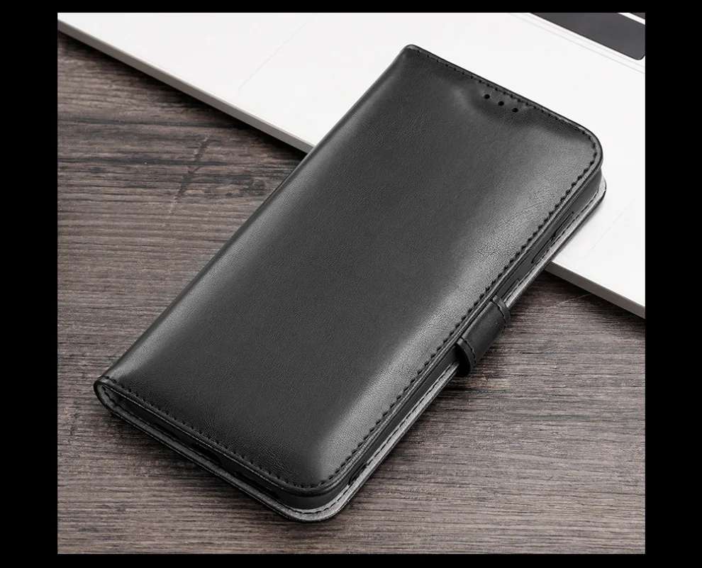 Классический держатель для карт слоты PU кожаный чехол для Xiaomi Redmi Note 7/Pro/Note 7s Роскошный деловой кошелек флип-чехол для телефона
