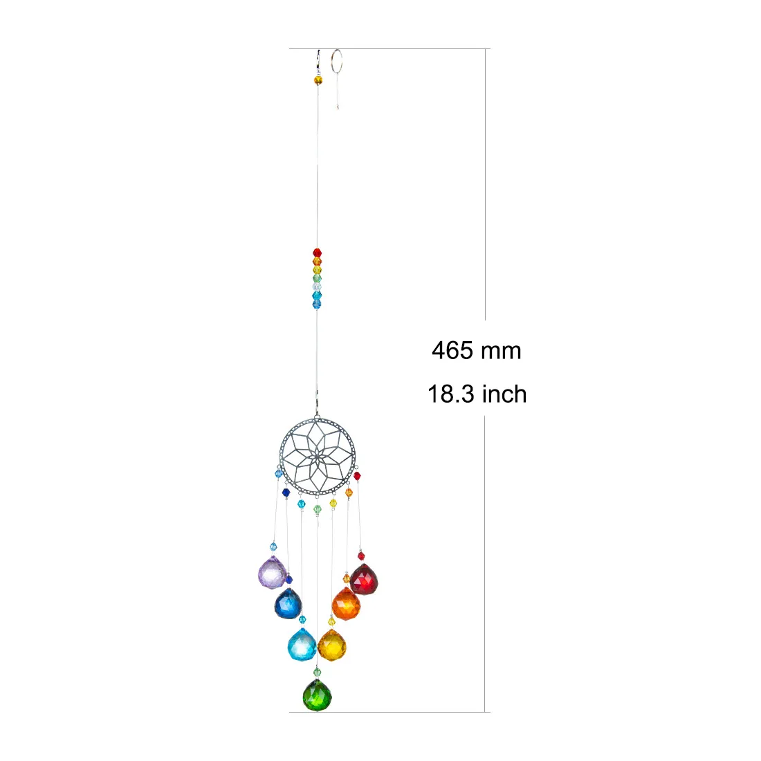 Crystal tree of life Suncatcher Prism Window Rainbow Maker Moon Crystal Ball Pendant Sun Catcher Hanging Ornament Garden Decor Sun Catcher Crystal Pendant Sun Catchers Window Ornament