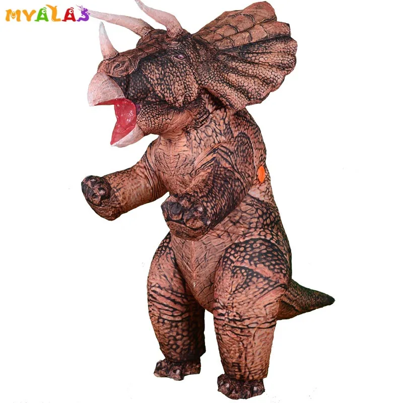 Надувной динозавр T REX костюмы на Хэллоуин для взрослых детей женщин мужчин Blowup