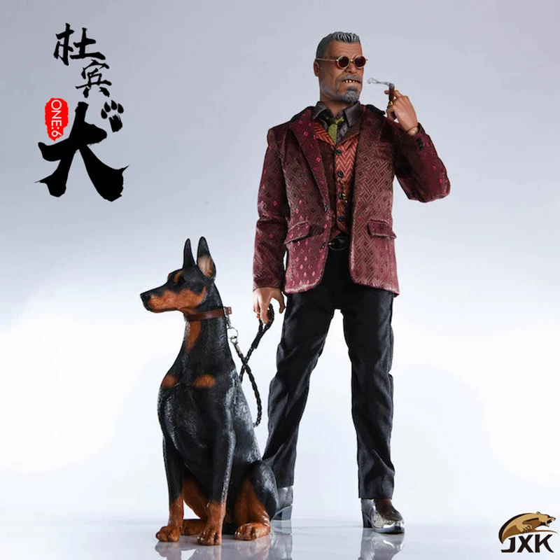 1 6 Scale Simulation Doberman Pet Dog Animal Police Dog Model Model F 12 Action Figure Scene Car Decoration Kids Toys Gift Action Figures Aliexpress