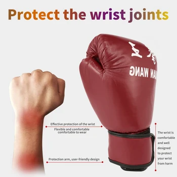 

Adult Boxing Gloves Professional Sandbag Liner Gloves Kickboxing Gloves Pugilism Men Women Training Fighting Tool New S30