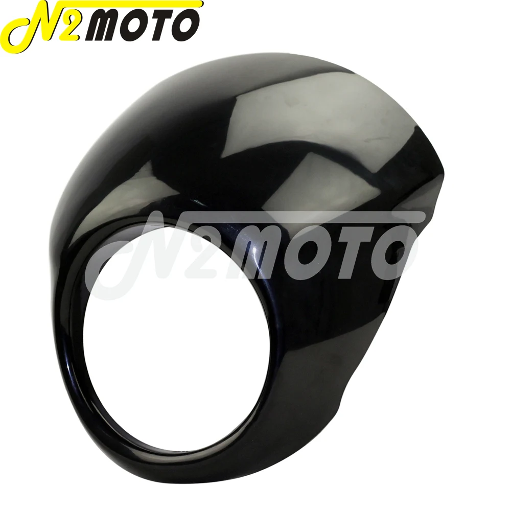 Обтекатель для фар черный 5 3/4 дюйма 75 Harley Street XG 500 750 XG500 XG750 2014 16|fairings for harley