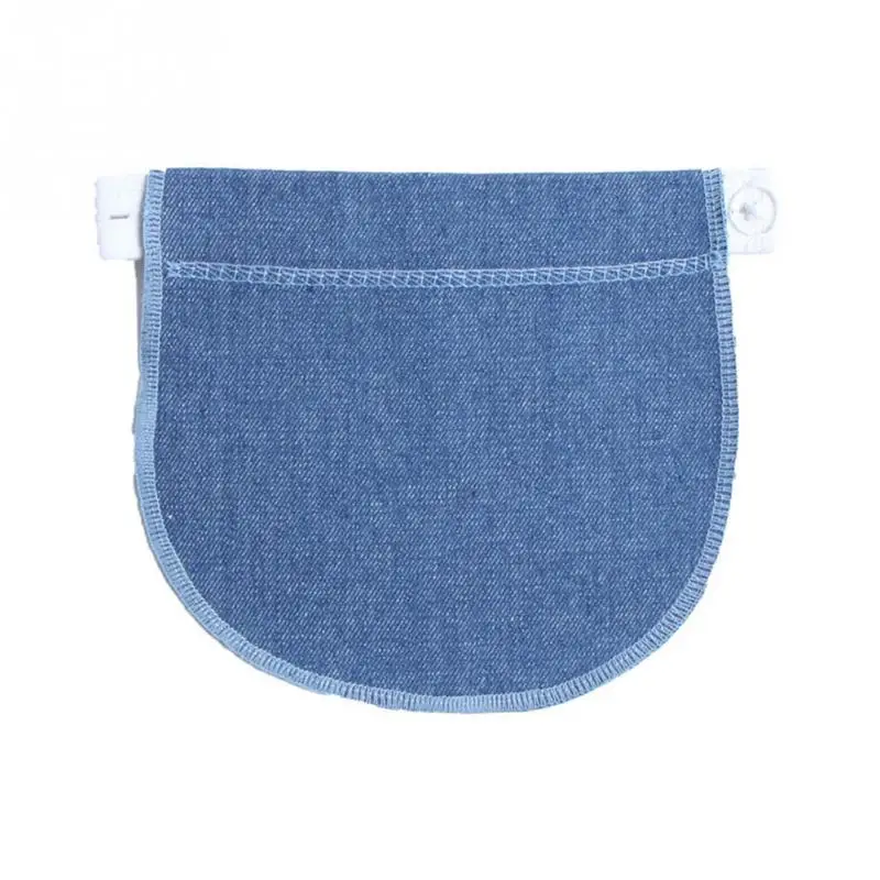 Эластичный удлинитель для беременных; мягкие брюки; удлинитель пряжки на поясе; удлинение на пуговицах для беременных; регулируемый - Цвет: Dark Blue