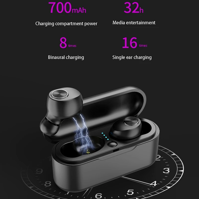 Tws TX29 Wireless Bluetooth Earphones V5 0 Mini Stereo Sport Gaming Noise Cancel Headset Waterproof Headphone