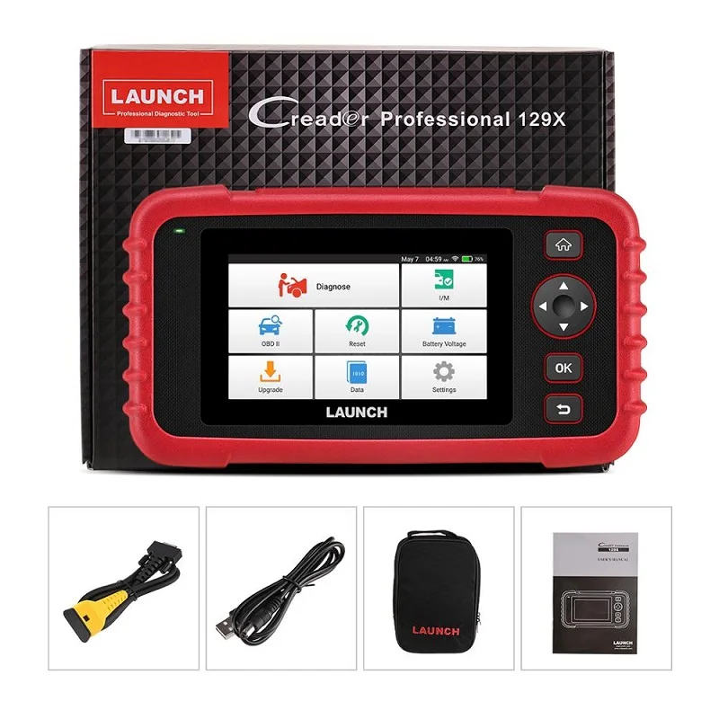 Официальный Launch CR6001 OBD2 система автомобиля/автоматический диагностический сканер с печатью данных через pc Автомобильный сканер адаптер