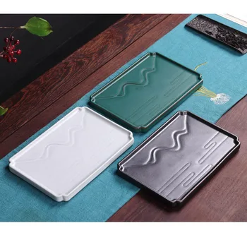 

Jingdezhen handmade Japanese stoneware dry bubble tray ceramic Kung Fu tea set tray tray pot bearing pot tray saucer