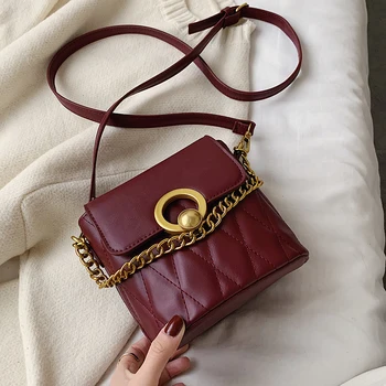 

High sense 2020 popular bag new net red female bag slant portable bucket bag ins foreign style wild