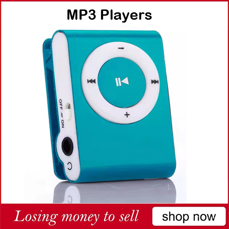 MP3 Player Mini Music Player with Clip Walkman Sport Mp3 Waterproof Mp3