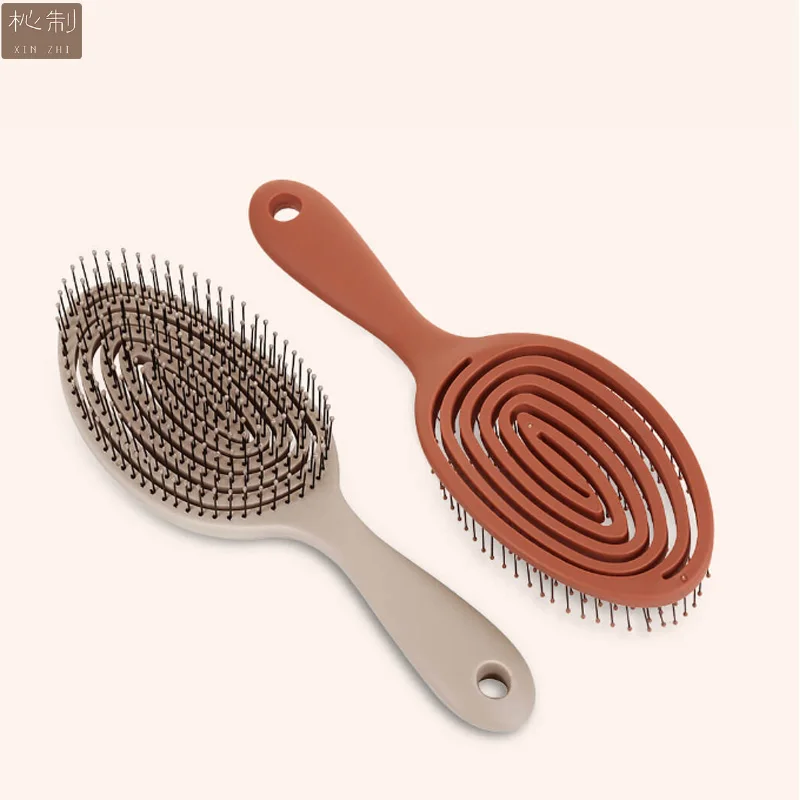 Youpin Xinzhi 편안한 탄성 마사지 빗, 휴대용 헤어 브러시, 매직 브러시, 머리 빗